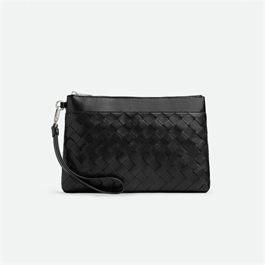 bottega veneta intreccio leather pouch #795712